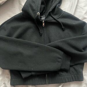 A crop hoodie from forever 21 wore one time only